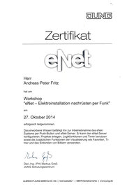 Workshop "eNet - Elektroinstallation nachrüsten per Funk", Andreas Fritz