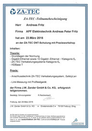 DNT-Schulung mit Praxisworkshop, Andreas Fritz